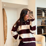 Pull Tristan Bordeaux