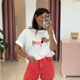 Short Marceau Corail