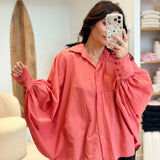 Chemisier Elias Terracotta