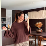 Pull Bastien Marron
