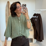 Gilet Joséphine Vert