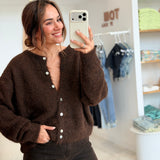 Gilet Nina By KOKA Marron