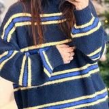 Pull Simon Bleu Marine