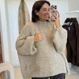 Pull Henri Taupe