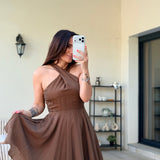 Robe Astrid Marron