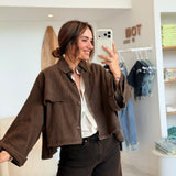 Veste Charlie Marron