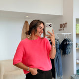 Pull Eloan By KOKA Corail fluo