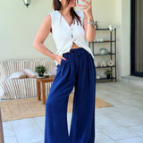 Pantalon David Bleu marine