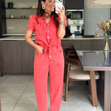 Combinaison Pauline Corail