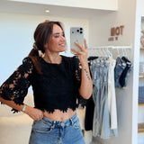 Blouse Louisa Noire