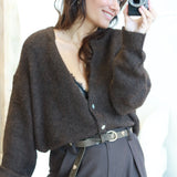 Gilet Nina Marron