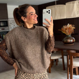 Pull Mathieu Taupe