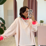 Pull Emy Rose pâle