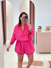 Charger l&#39;image dans la galerie, Combi-short Valentine Fuchsia
