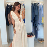 Robe Jade Écrue