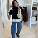 Pull Emile Bleu Marine
