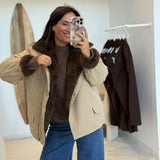 Manteau Lilio Camel