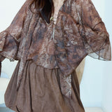 Blouse Monica Marron
