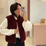Veste Norah Bordeaux