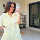 Combi-short Elise Jaune
