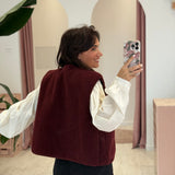 Veste Norah Bordeaux