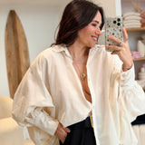 Chemisier Elias Ecru