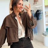 Veste Charlie Marron