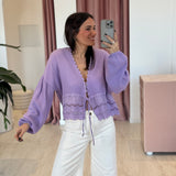 Blouse Louise Mauve