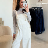 Salopette Solan Blanche