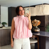 Blouse Zoé Rose layette