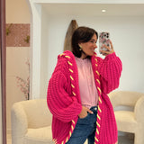 Gilet Clément Fuchsia