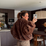 Manteau Elias Marron