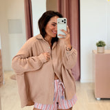 Chemisier Gaspard Camel