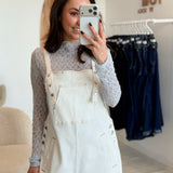 Salopette Solan Blanche