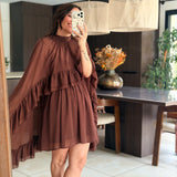 Robe Pia Marron
