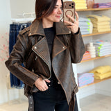 Veste Iris Marron