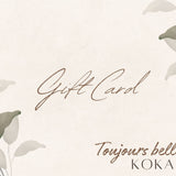 Carte Cadeau KOKA