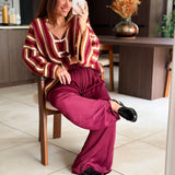 Pantalon Stan Bordeaux