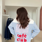 Chemisier Café Bleu