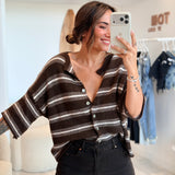 Gilet Billy By KOKA Marron