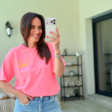 T-shirt Beach Club Corail