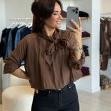 Blouse Laly Marron