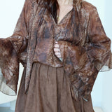 Blouse Monica Marron