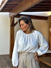 Load image into Gallery viewer, Blouse Alba blanche
