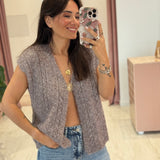 Gilet Mael Taupe
