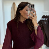 Pull Elio Bordeaux