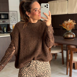 Pull Mathieu Marron