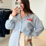 Chemisier Café Bleu