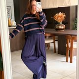 Pantalon Stan Bleu marine