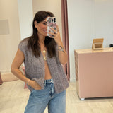 Gilet Mael Taupe